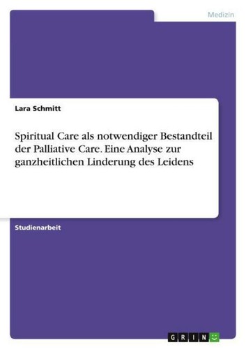Spiritual care als notwendiger - spiritual,
