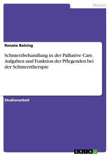 Schmerzbehandlung der - schmerzbehandlung,